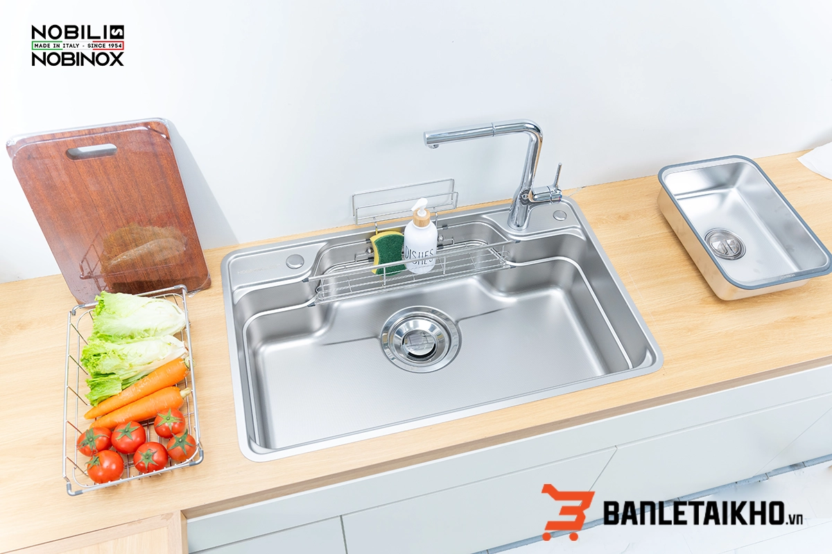 Chậu Rửa Bát 1 Hố LIKEN NL792D - MADE IN ITALY