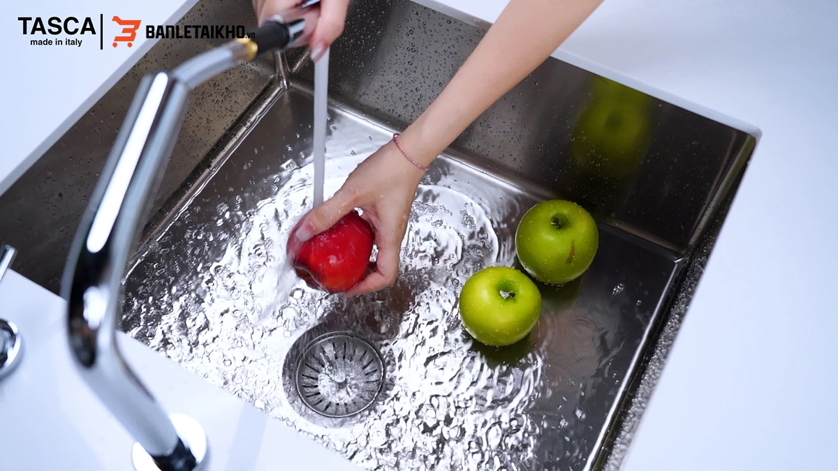 Chậu Rửa Bát 1 Hố PURA NT654U - MADE IN ITALY