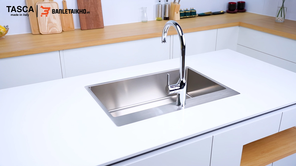 Chậu Rửa Bát 1 Hố PURA NT675T - MADE IN ITALY