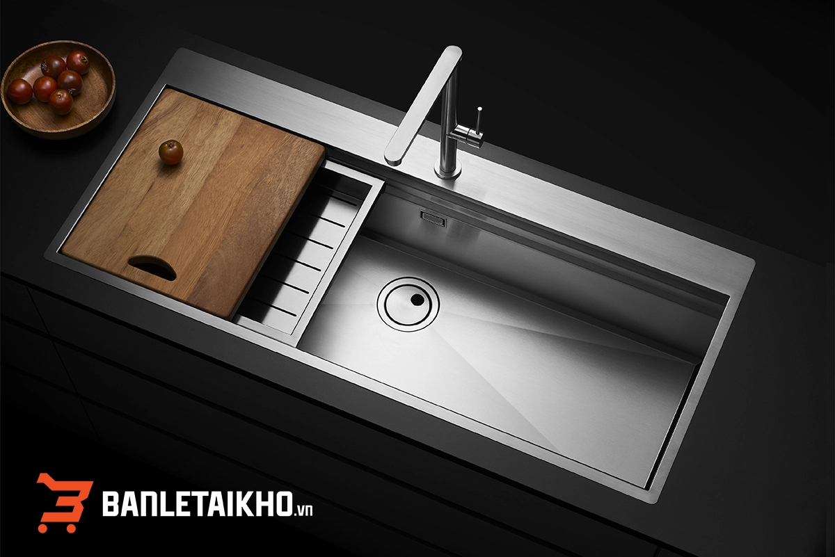 Chậu Rửa Bát 1 Hố STEP NT685T - MADE IN ITALY