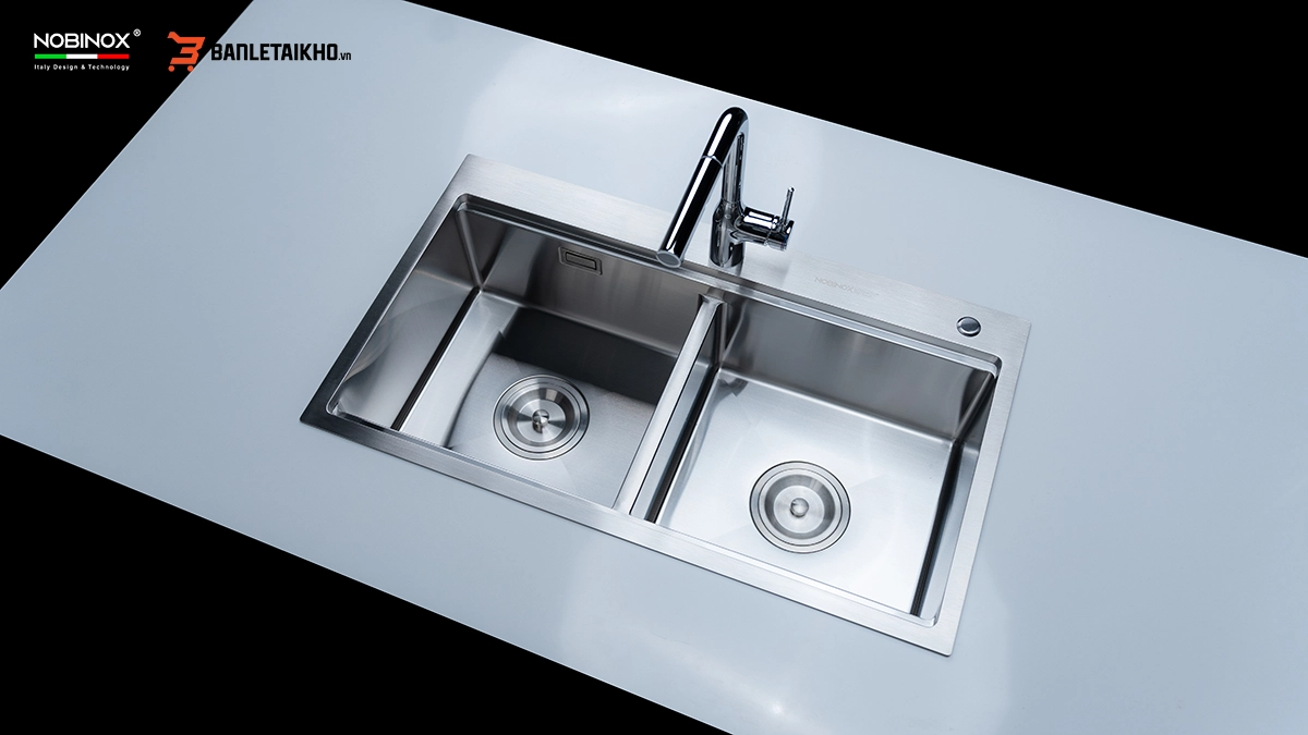 Chậu Rửa Bát 2 Hố LIKEN NL785 - MADE IN ITALY