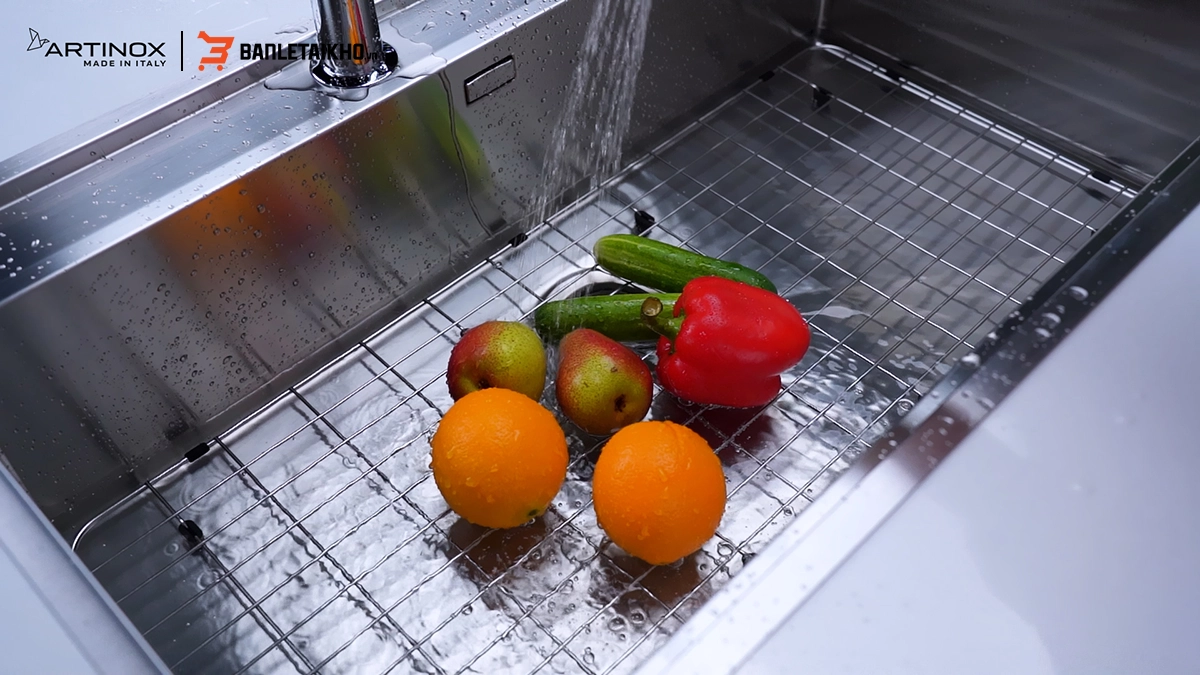 Công Nghệ Chậu Rửa Bát 1 Hố ARTINOX NEWGO NA830