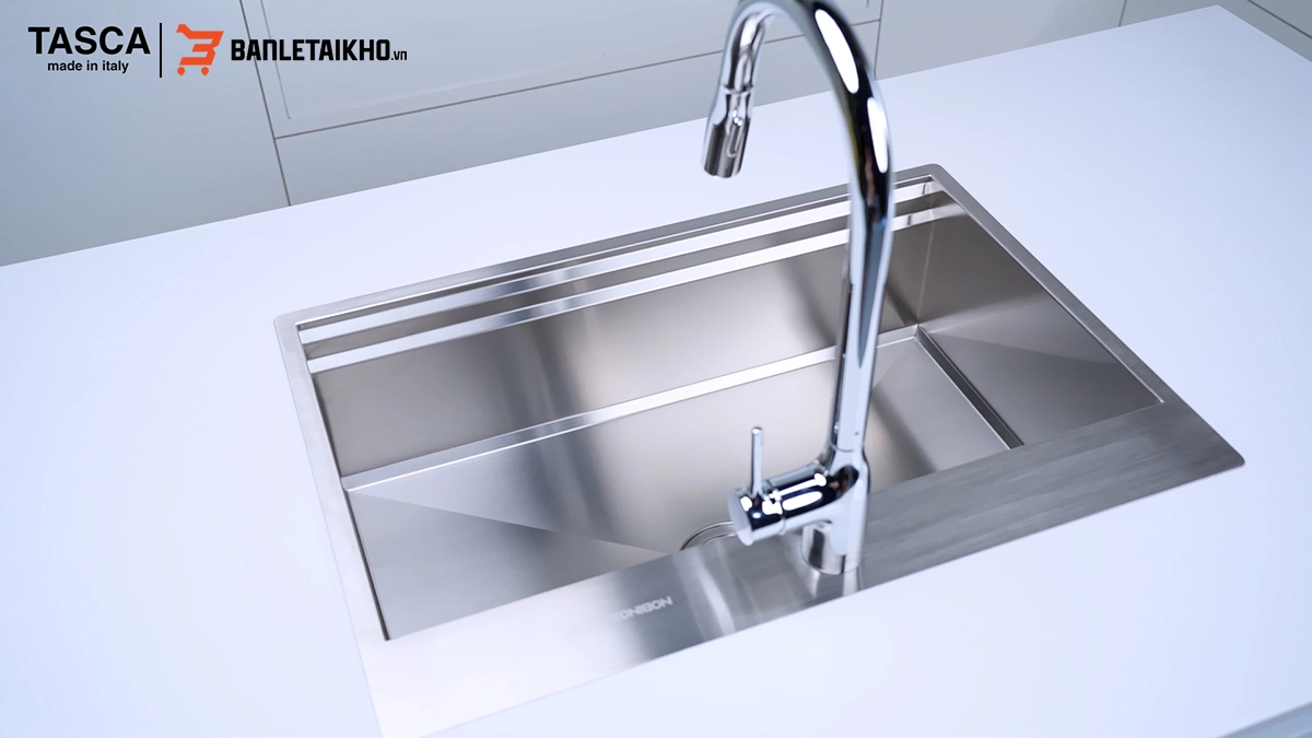 Công Nghệ Chậu Rửa Bát 1 Hố TASCA STEP NT651T