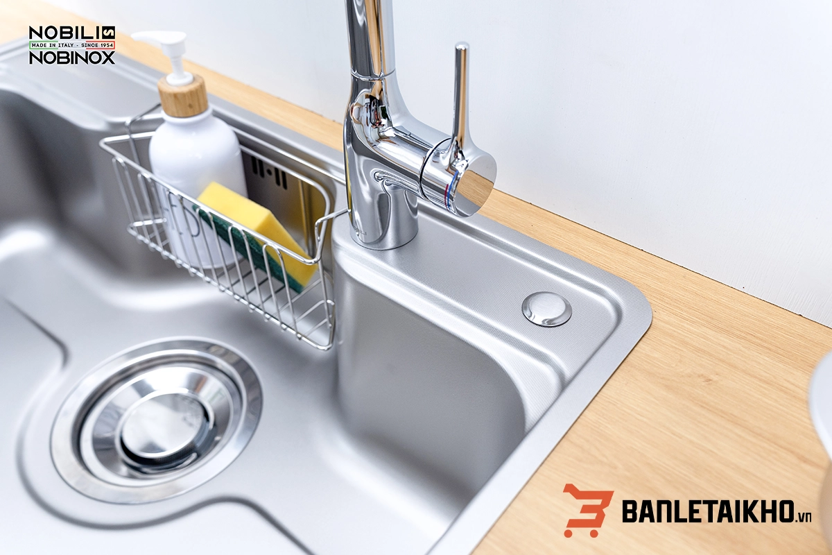 Công Nghệ Cốt Lõi Rửa Bát 1 Hố Nobinox LIKEN NL724D