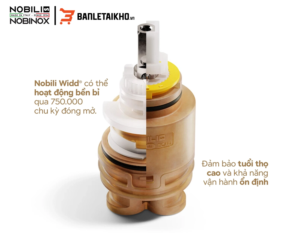 Công Nghệ Độc Quyền Vòi Rửa Bát Nobili-Nobinox