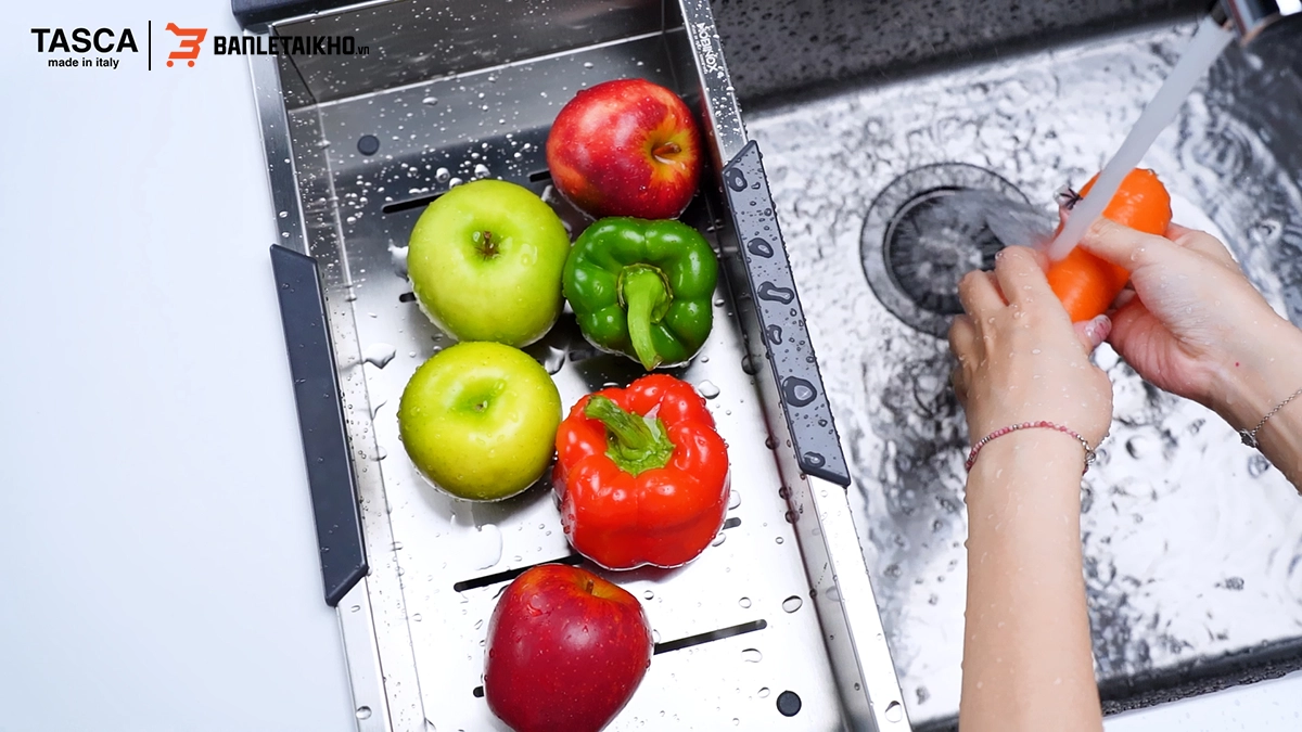 Điểm Nổi Bật Chậu Rửa Bát 1 Hố TASCA CANOVA NT600B