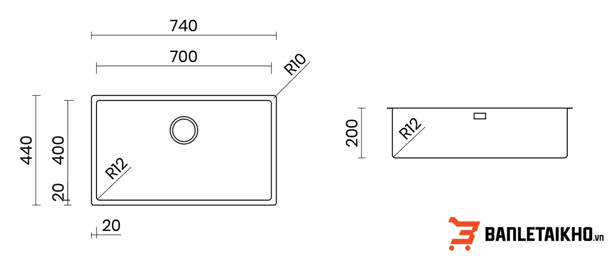 Hướng Dẫn Lắp Đặt Chậu Rửa Bát 1 Hố CANOVA NT699PK