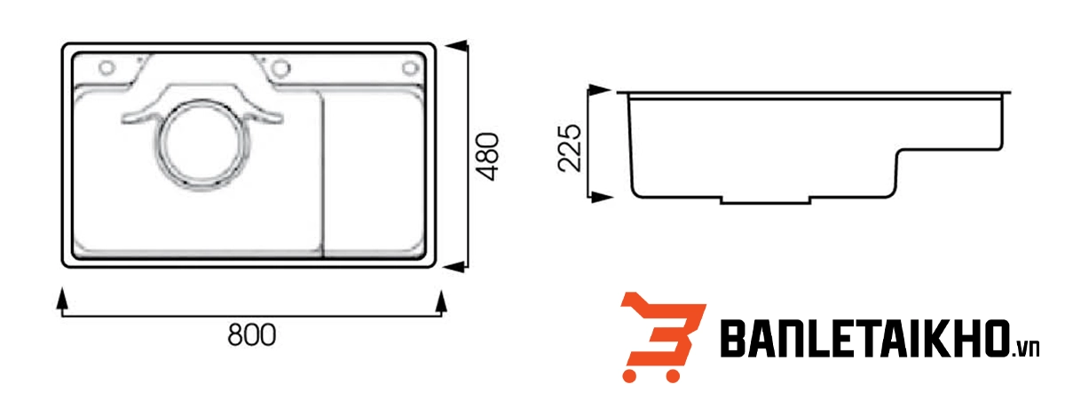 Hướng Dẫn Lắp Đặt Chậu Rửa Bát 1 Hố HIGON NH905