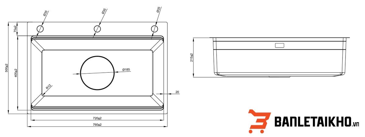 Hướng Dẫn Lắp Đặt Chậu Rửa Bát 1 Hố LIRA NJ560D