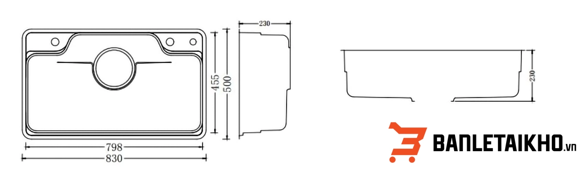 Hướng Dẫn Lắp Đặt Chậu Rửa Bát 1 Hố ROSA NN975D