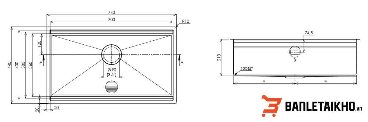 Hướng Dẫn Lắp Đặt Chậu Rửa Bát 1 Hố STEP NT651T