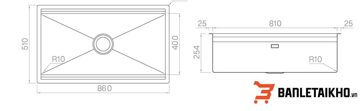 Hướng Dẫn Lắp Đặt Chậu Rửa Bát 1 Hố TITANIUM NA885U