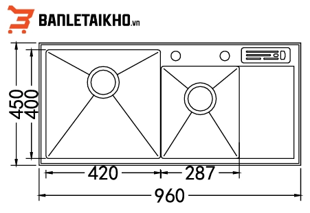 Hướng Dẫn Lắp Đặt Chậu Rửa Bát 2 Hố LIKEN NL746