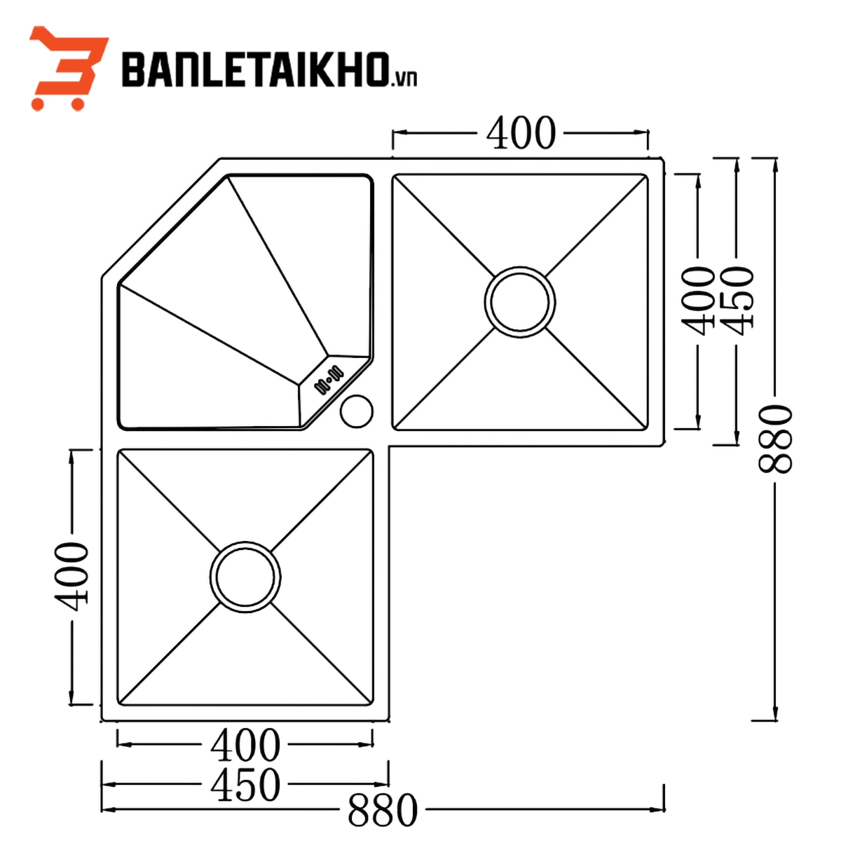Hướng Dẫn Lắp Đặt Chậu Rửa Bát LIKEN NL700