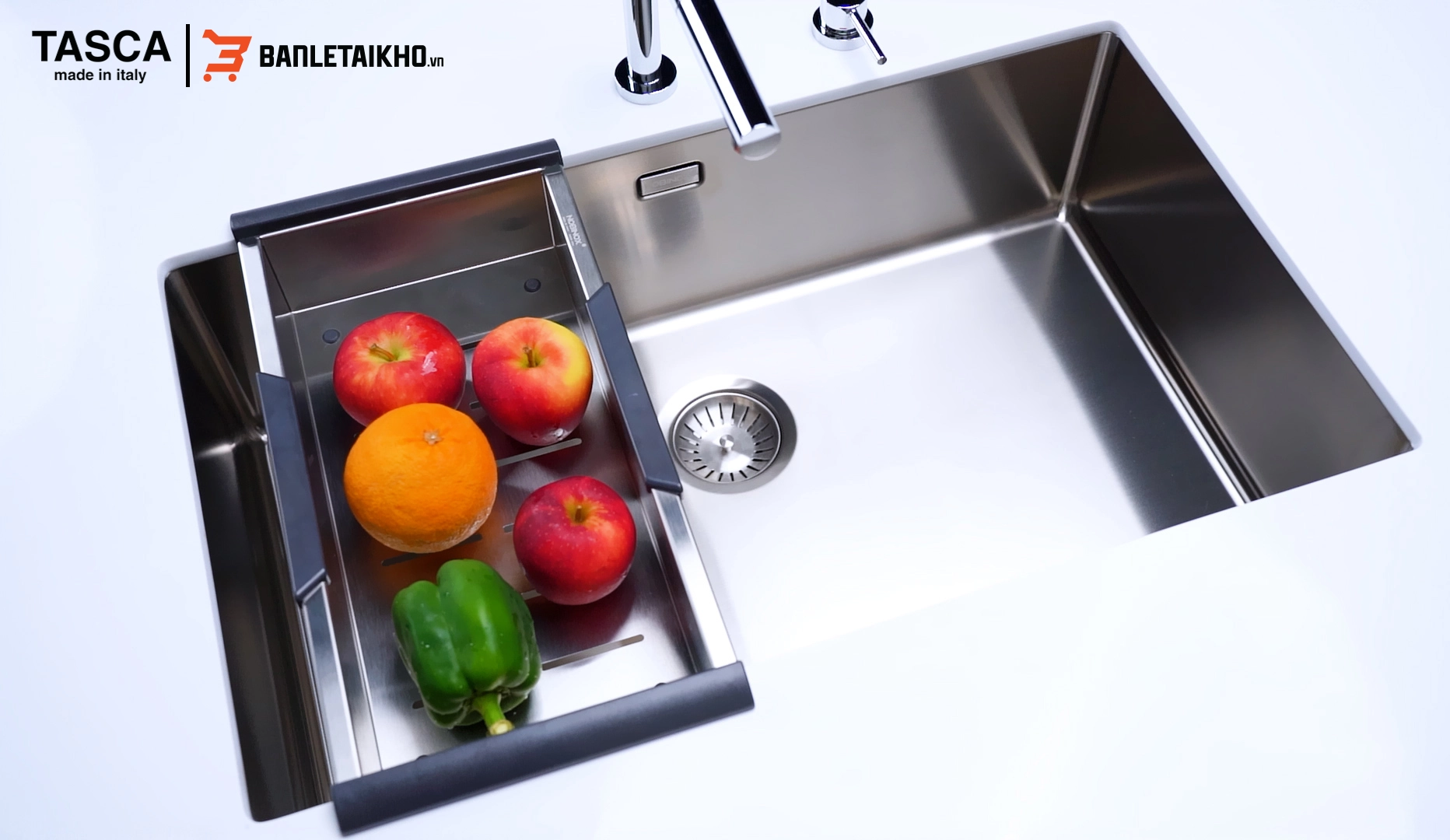 Lắp Đặt Linh Hoạt - Chậu Rửa Bát 1 Hố PURA NT670U