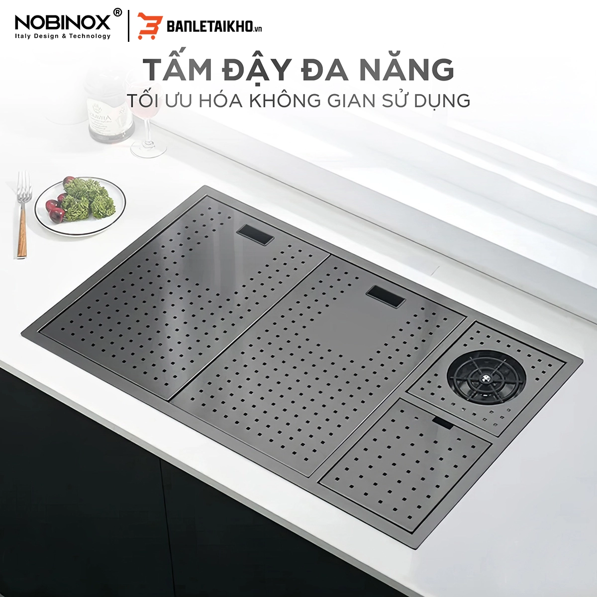 Lý Do Nên Chọn Chậu Rửa Bát 1 Hố LUMIA NJ510B