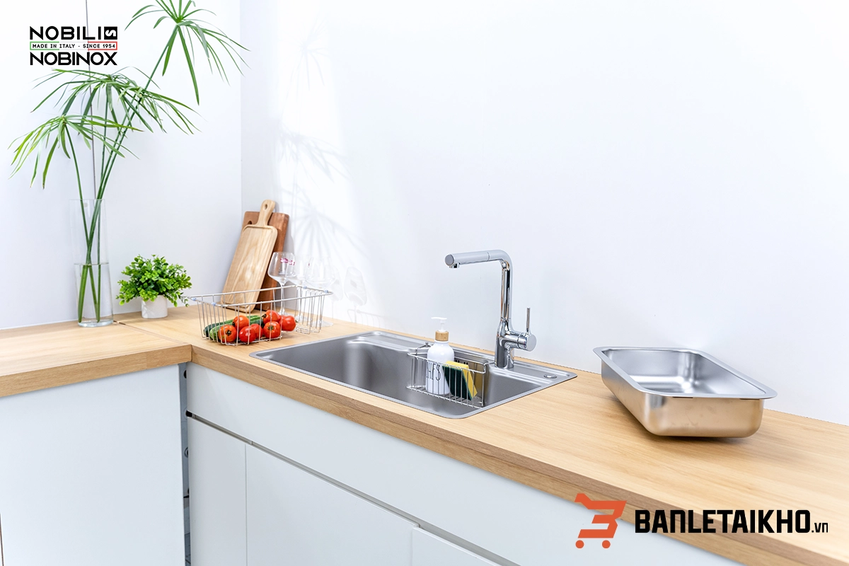 Lý Do Nên Chọn Chậu Rửa Bát 1 Hố Nobinox LIKEN NL724D