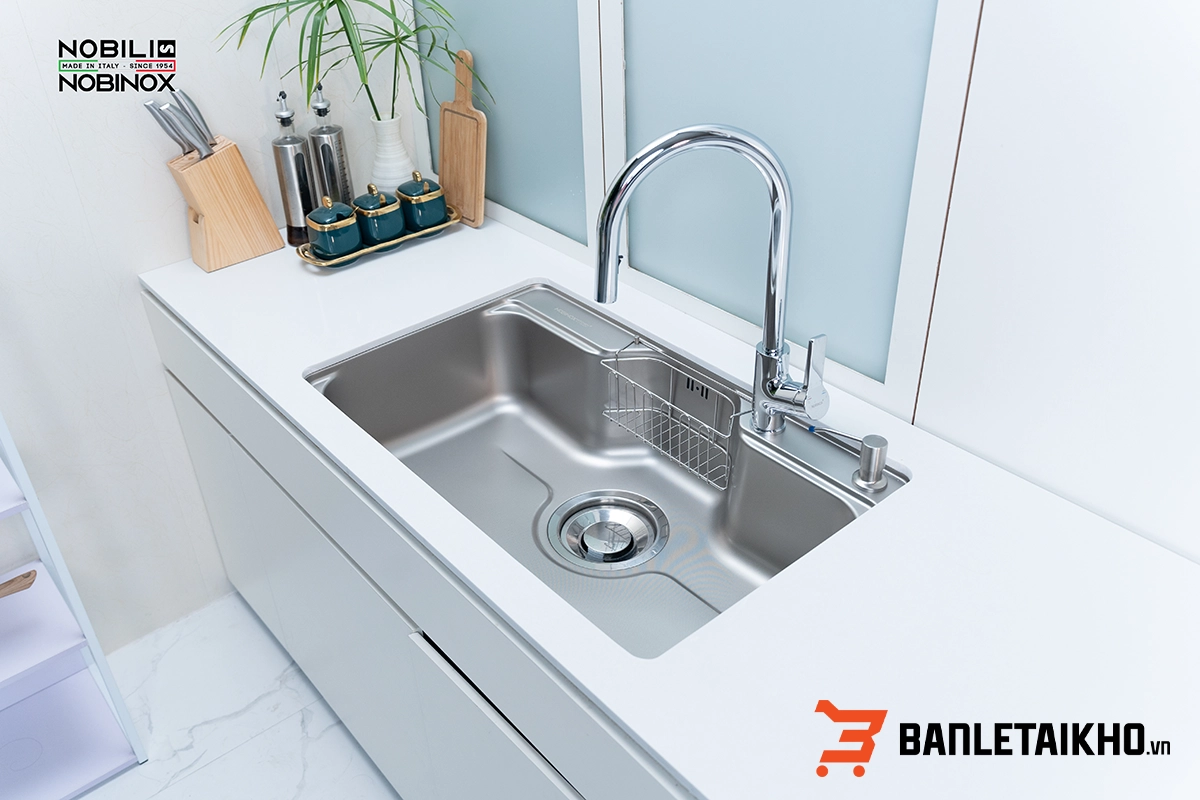 Lý Do Nên Chọn Chậu Rửa Bát 1 Hố Nobinox LIKEN NL725D