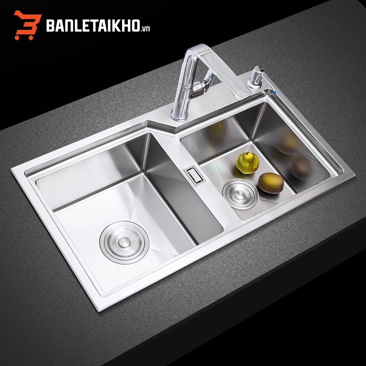 Lý Do Nên Chọn Chậu Rửa Bát 2 Hố LUMIA NJ512