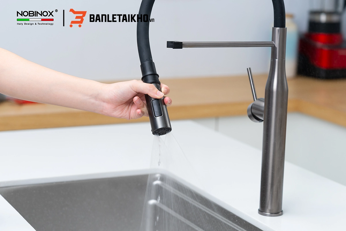 Nhận Định Chung Của Khách Hàng Về Sản Phẩm Vòi Rửa Bát Cần Mềm NOBINOX ALTO NX560