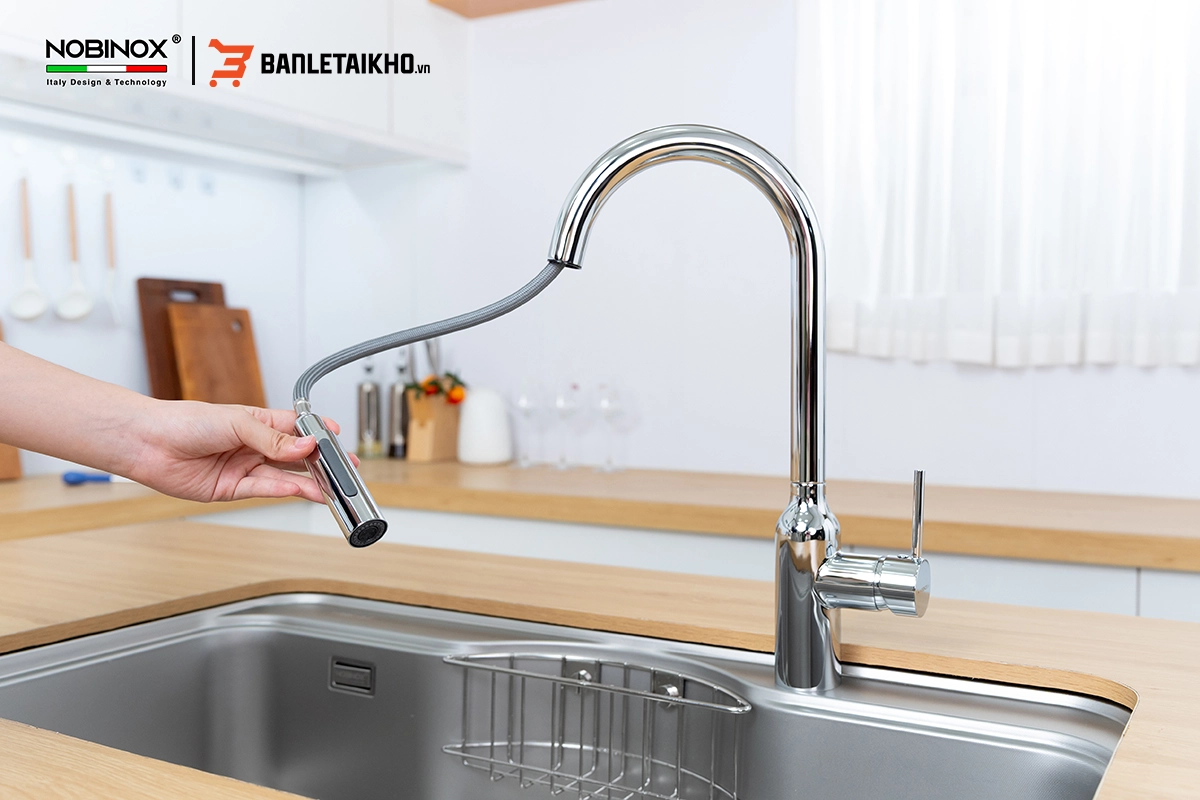 Nhận Định Chung Của Khách Hàng Về Sản Phẩm Vòi Rửa Bát Dây Rút NOBINOX AQUA NX660