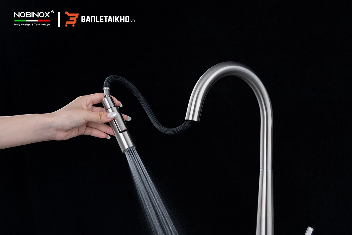 Nhận Định Chung Của Khách Hàng Về Sản Phẩm Vòi Rửa Bát Dây Rút NOBINOX WINTO NX501