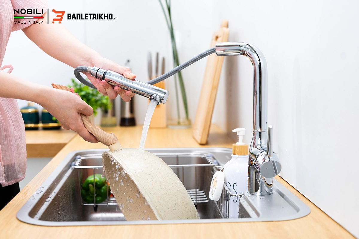 Thông Tin Về Sản Phẩm Vòi Rửa Bát MANIA NB215T