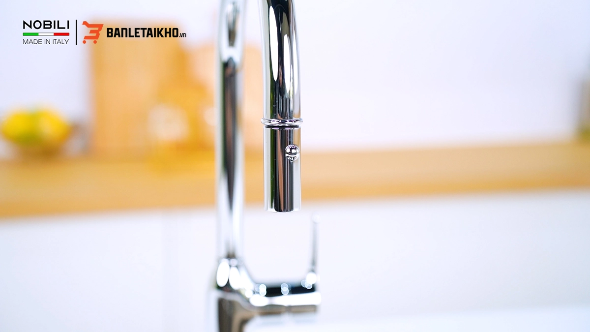 Ưu Điểm Của Sản Phẩm Vòi Rửa Bát Dây Rút NOBILI RING NB131L