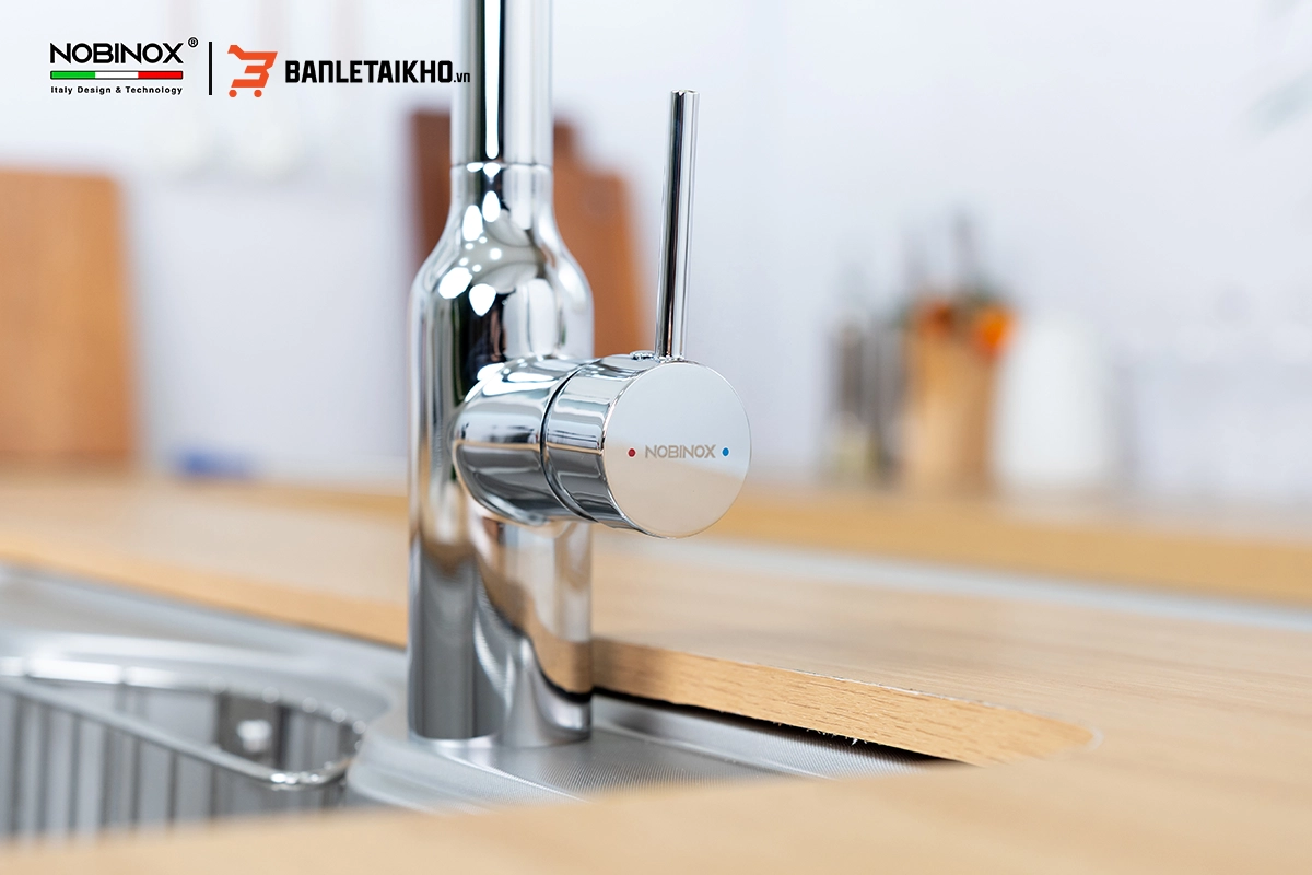 Ưu Điểm Của Sản Phẩm Vòi Rửa Bát Dây Rút NOBINOX AQUA NX660