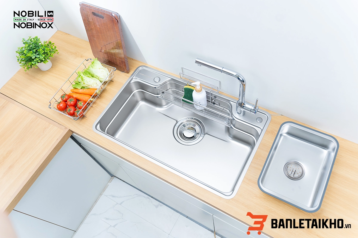 Ưu Điểm Nổi Bật Chậu Rửa Bát 1 Hố Chống Xước ROSA NN975D