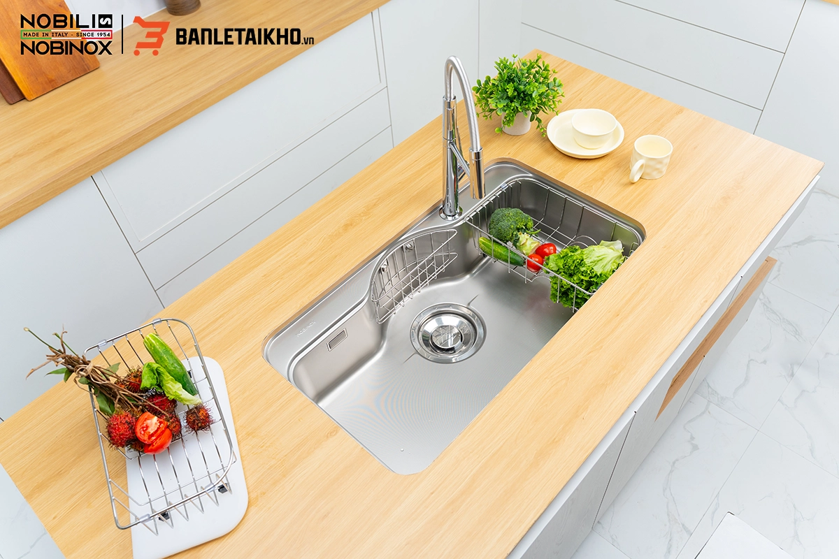 Lý Do Nên Chọn Chậu Rửa Bát 1 Hố ROSA NN995D