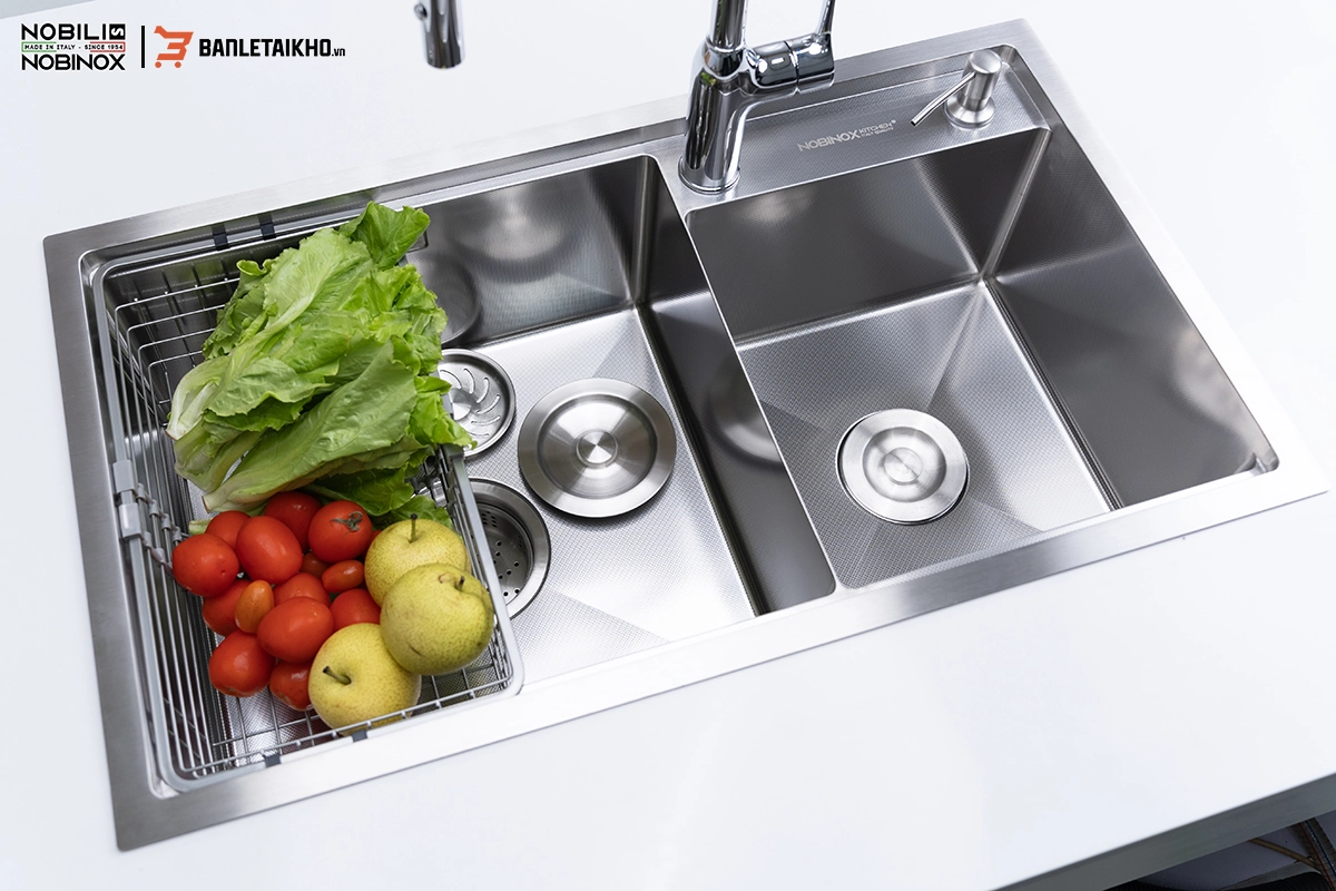 Chất Liệu Chậu Rửa Bát 2 Hố