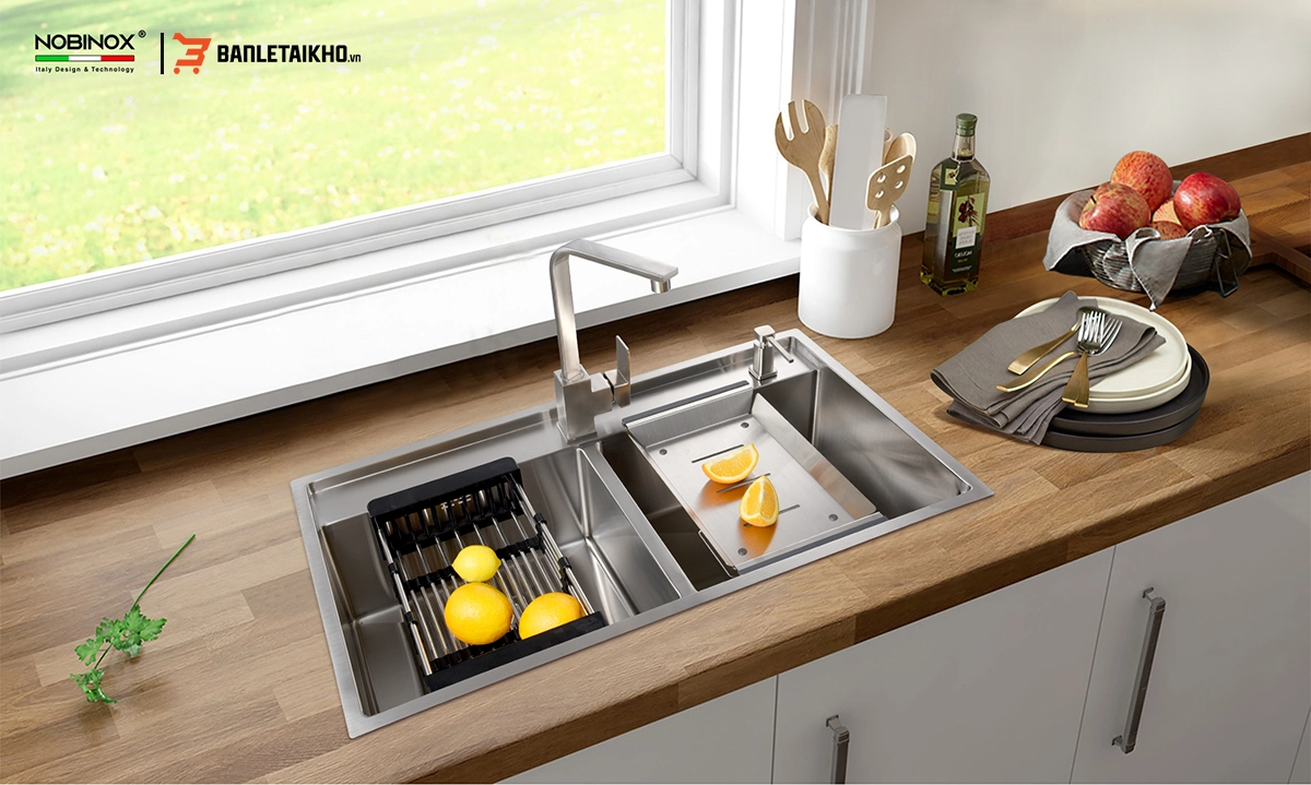 Chậu Rửa Bát 2 Hố