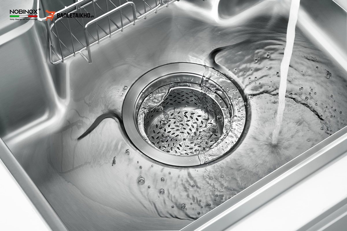 Chậu rửa chén Nobinox – Công nghệ chuẩn Italy cho căn bếp hiện đại