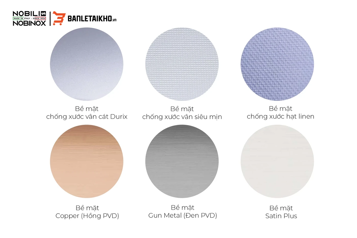 Công Nghệ Bề Mặt Bồn Rửa Chén