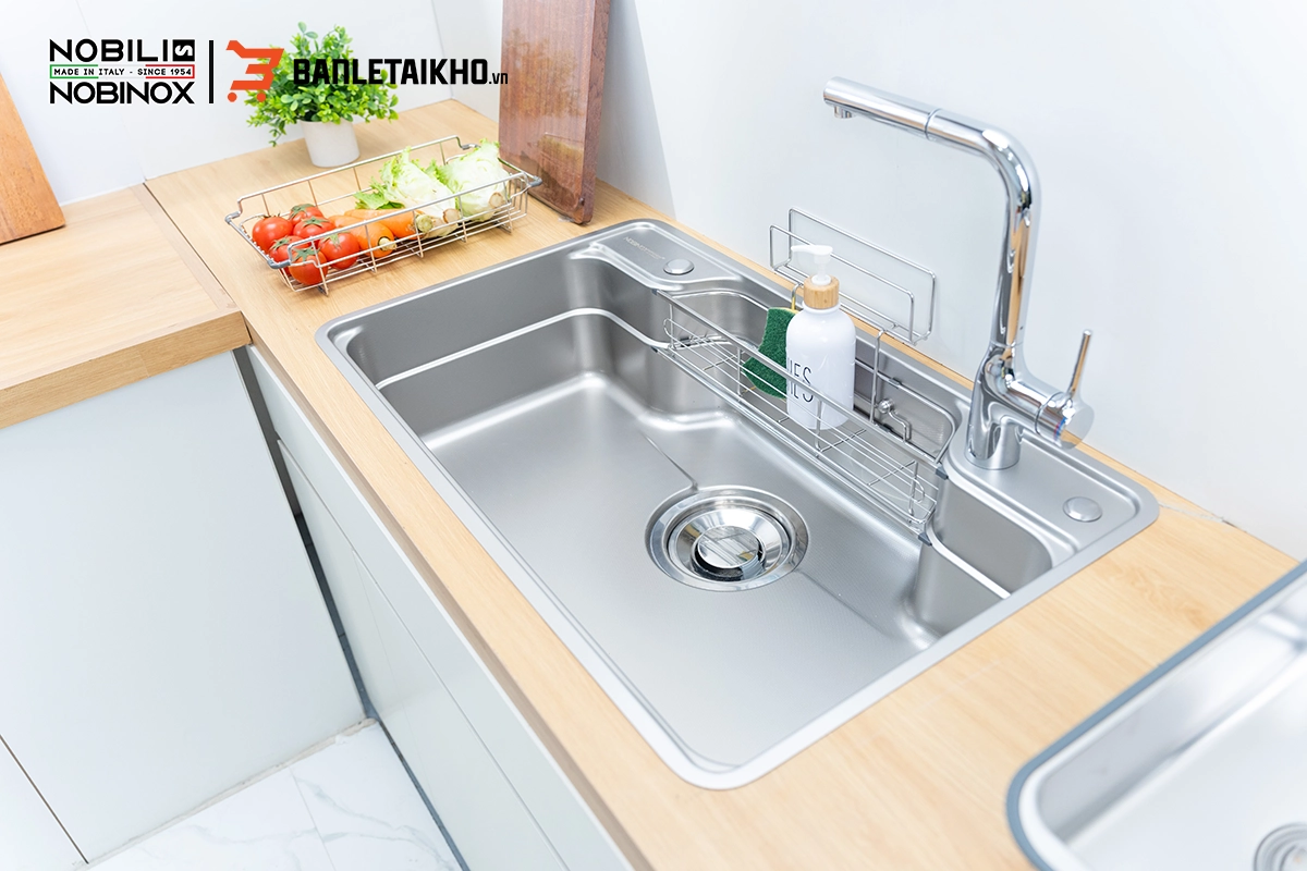 Đặc điểm nổi bật chậu rửa bát 1 hố phong cách Nhật