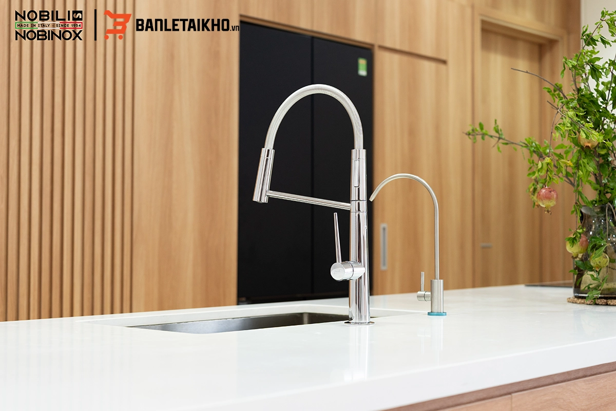 Vòi rửa bát cần mềm