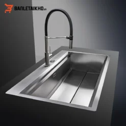 Chậu Rửa Bát 1 Hố ARTINOX MOSE NA808 – Bồn Rửa Bát Inox Cao Cấp