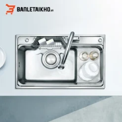 Chậu Rửa Bát 1 Hố NOBINOX HIGON NH905 – Bồn Rửa Bát Inox Cao Cấp