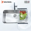 Chậu Rửa Bát 1 Hố NOBINOX PURA NT622U – Bồn Rửa Bát Inox Cao Cấp