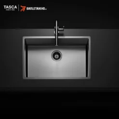 Chậu Rửa Bát 1 Hố TASCA CANOVA NT600B – Bồn Rửa Bát Inox Cao Cấp