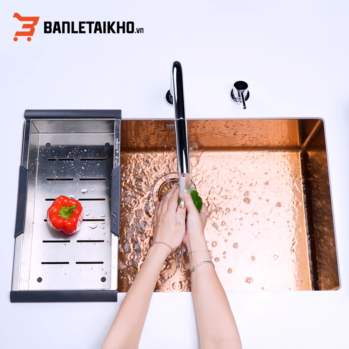 Chậu Rửa Bát 1 Hố TASCA CANOVA NT699PK – Bồn Rửa Bát Inox Cao Cấp Chậu Rửa Bát 1 Hố TASCA CANOVA NT699PK – Bồn Rửa Bát Inox Cao Cấp