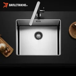 Chậu Rửa Bát 1 Hố TASCA PURA NT654U – Bồn Rửa Bát Inox Cao Cấp