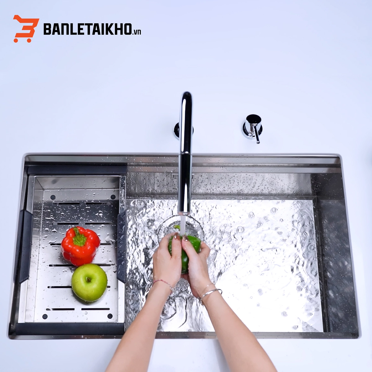 Chậu Rửa Bát 1 Hố TASCA STEP NT644U – Bồn Rửa Bát Inox Cao Cấp Chậu Rửa Bát 1 Hố TASCA STEP NT644U – Bồn Rửa Bát Inox Cao Cấp