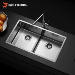 Chậu Rửa Bát 2 Hố TASCA ICON NT642U – Bồn Rửa Bát Inox Cao Cấp