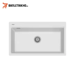 Chậu Rửa Bát Đá 1 Hố TASCA MITO NT860W - Bồn Đá Rửa Chén Cao Cấp