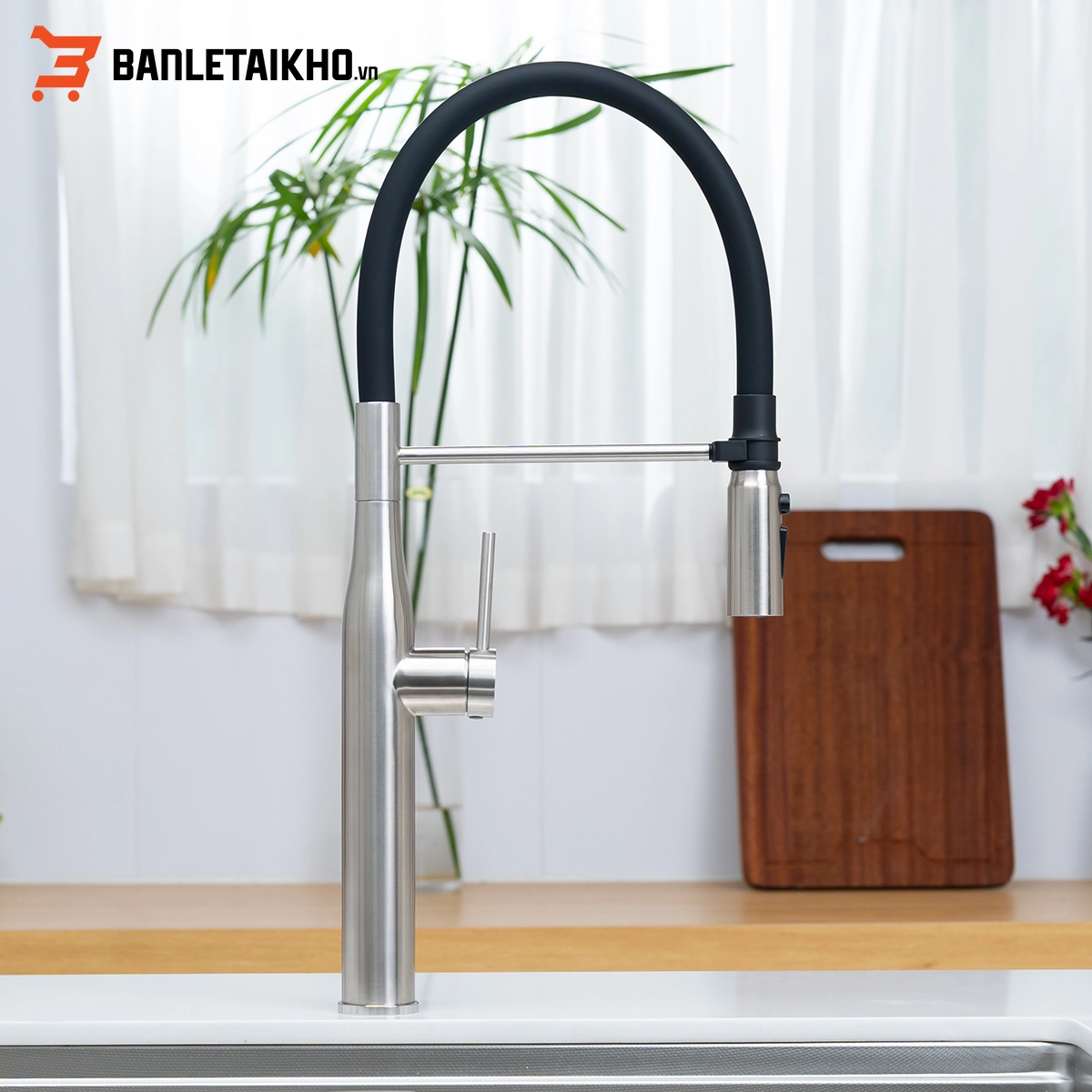 Vòi Rửa Bát Cần Mềm NOBINOX ALTO NX550 Vòi Rửa Bát Cần Mềm NOBINOX ALTO NX550