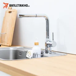 Vòi Rửa Bát Dây Rút NOBILI MANIA NB215T