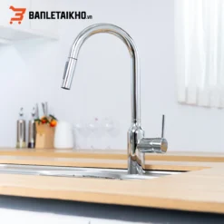 Vòi Rửa Bát Dây Rút NOBINOX AQUA NX660