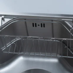 Bồn rửa chén Nobinox Liken NL725D bề mặt mịn màng, dễ lau chùi.